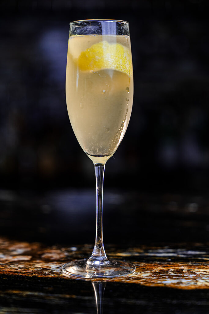 Specialty drinks at the 8th Street at the Ivy lounge