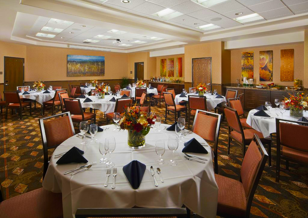 The banquet room at the 8th Street at the Ivy
